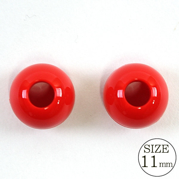 Parti artigianali "Fine anello 11 mm di rosso"