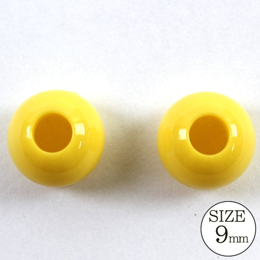 Pièces d'artisanat "Loop End 9 mm jaune"