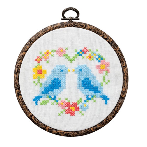 Набор для вышивки "Cross Stitch Bird № 9903" Lecien Lucian Cosmo Cosmo