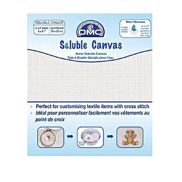 Broderie Tissu "Solbur Canvas DC90" DMC Dewem Sea