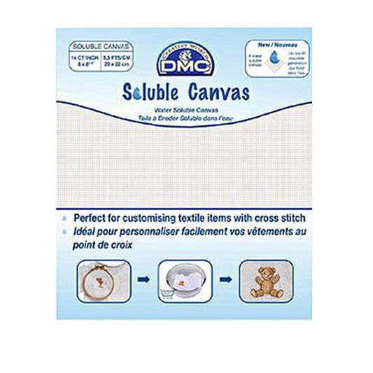 Tela de bordado "Solbur Canvas DC90" DMC Dewem Sea