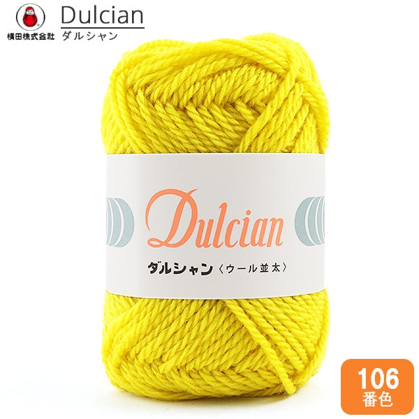 秋冬羊毛“ dulcian（darshan）羊毛Natita 106” Daruma Dharma Yokota