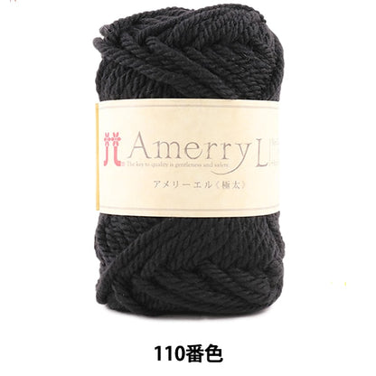 Fall and winterYarn "AMERRY L (Ameryel) (extremely thick) 110 color" Hamanaka