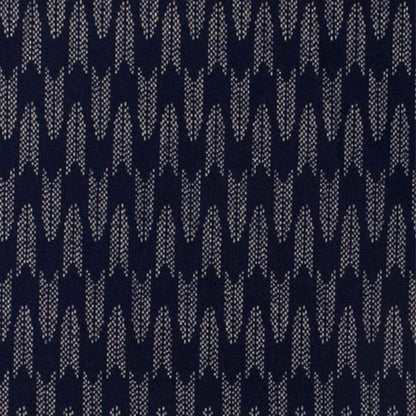 [Dalla quantità 5] tessuto "tessuto ya kasuri pattern stampato in stile giapponese blu scuro 88222-6-4"