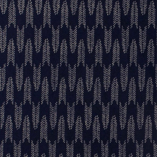 [De quantité 5] tissu "tissu ya kasuri motif de style japonais imprimement bleu foncé 88222-6-4"