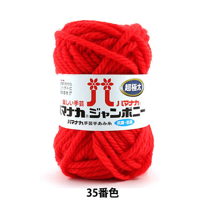 Yarn "Hamanaka Jumbony 35th color" Hamanaka