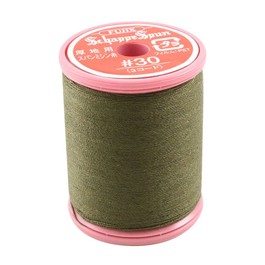 Нитки для швейной машины "Шапппань толстая земля #30 100 м 74 -й цвет" Fujix Fujix
