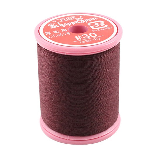 Sewing machine thread "Shappespan thick ground #30 100m 23 color" FUJIX Fujix