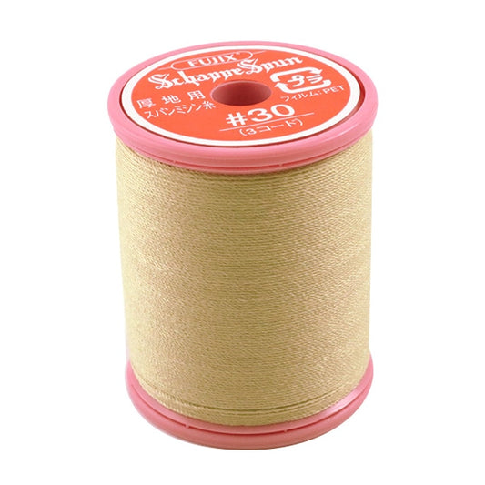 Sewing machine thread "Shappespan thick ground #30 100m 24th color" FUJIX Fujix