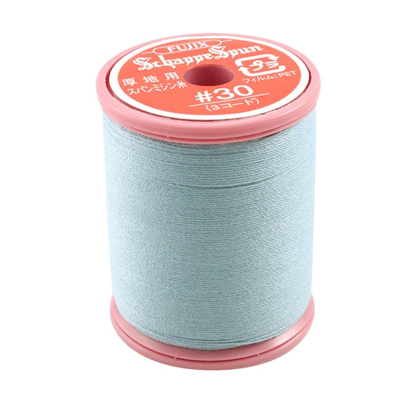 Sewing machine thread "Shappespan thick ground #30 100m 87th color" FUJIX Fujix