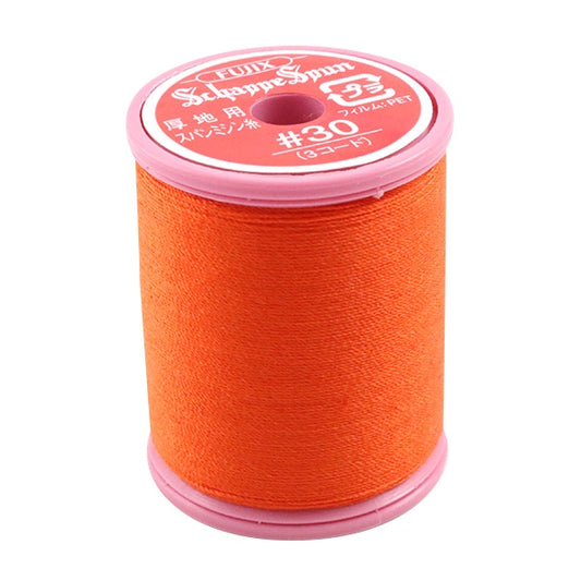 Sewing machine thread "Shappespan thick ground #30 100m 236 No." FUJIX Fujix