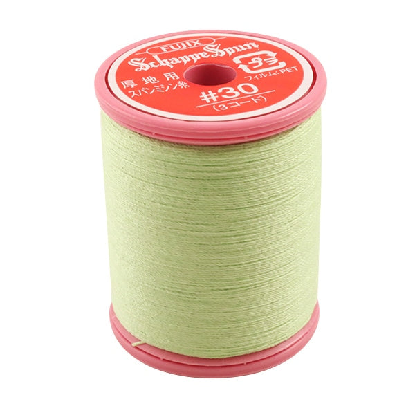 Sewing machine thread "Shappespan thick ground #30 100m 50th color" FUJIX Fujix