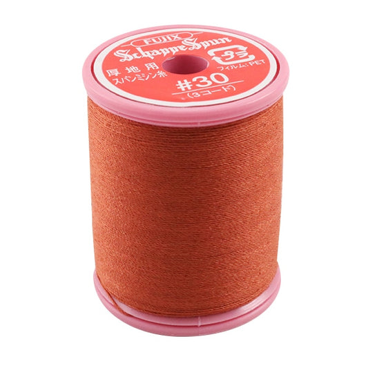 Sewing machine thread "Shappespan thick ground #30 100m 42 Color" FUJIX Fujix