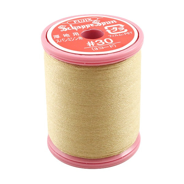 Sewing machine thread "Shappespan thick ground #30 100m 229 No." FUJIX Fujix