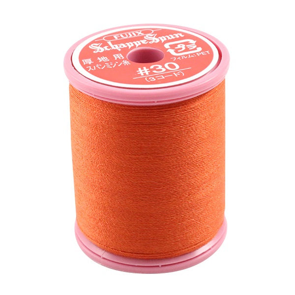 Sewing machine thread "Shappespan thick ground #30 100m 38th color" FUJIX Fujix
