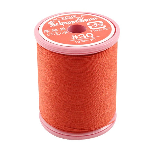 Sewing machine thread "Shappespan thick ground #30 100m 39th color" FUJIX Fujix