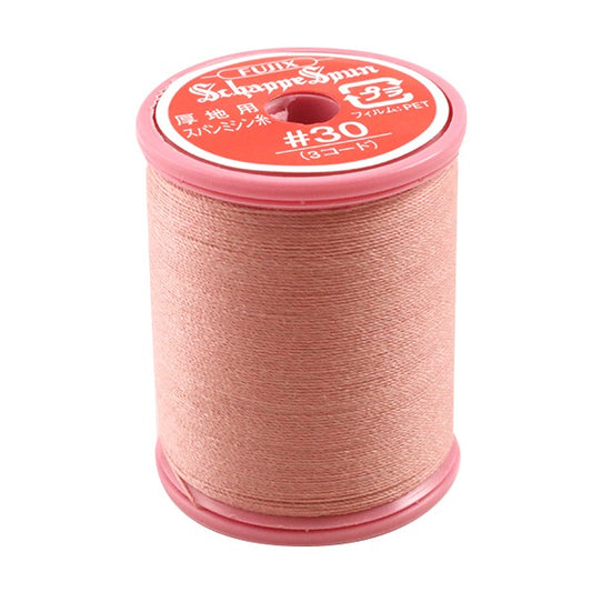 Sewing machine thread "Shappespan thick ground #30 100m 218 color" FUJIX Fujix