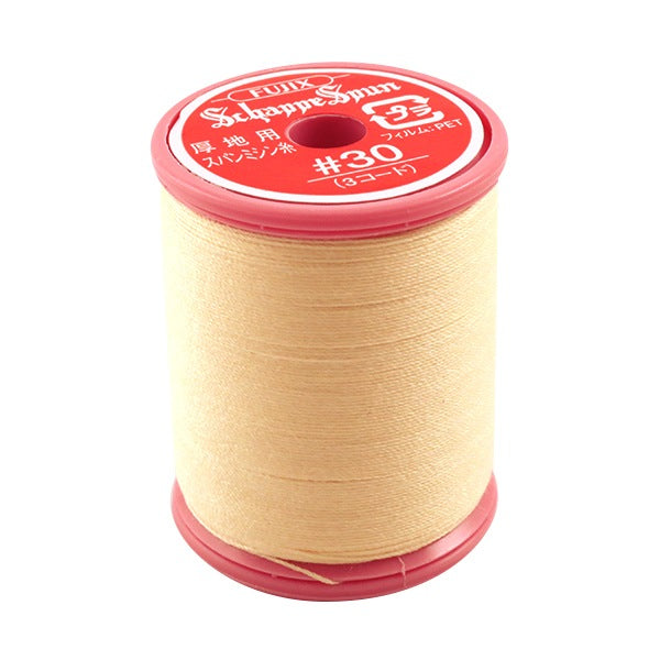 Sewing machine thread "Shappespan thick ground #30 100m 27th color" FUJIX Fujix