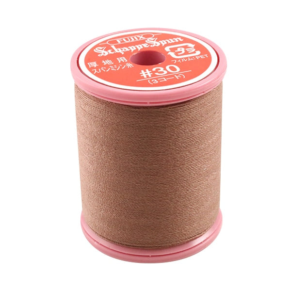 Sewing machine thread "Shappespan thick ground #30 100m 222 color" FUJIX Fujix