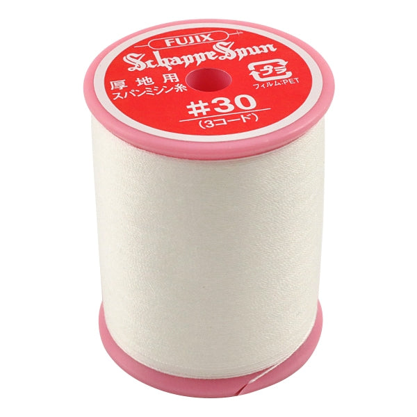 Sewing machine thread "Shappespan thick ground #30 300m 403 (generated) Bank" FUJIX Fujix