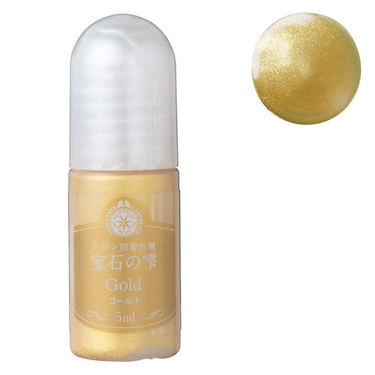 Resin dedicated colorant "Jewelry drops gold" Padico Pajiko