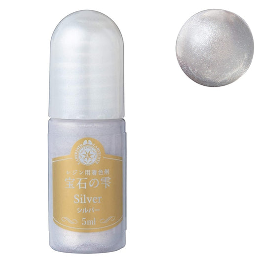 Смола выделенного цветового "Jewel Shizuku Silver" Padico Pajiko