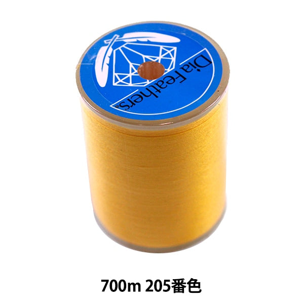 Sewing machine thread "Diarfther SpanSewing machine thread Ordinary local #60 700m 205 color] Daikoku Silk