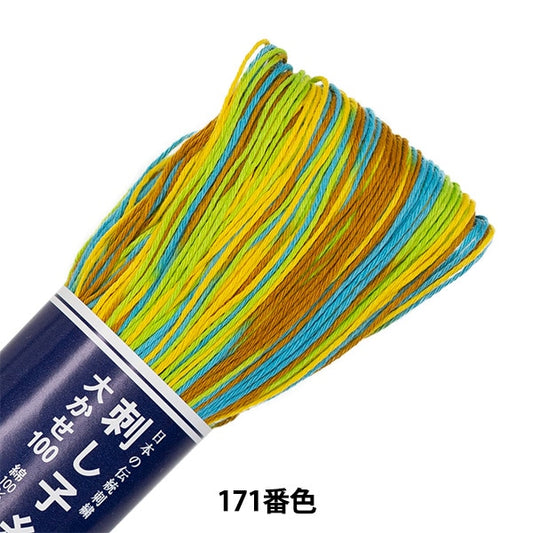 Embroidery thread "SashikoThread size 100 171 color (mix)] Olympus