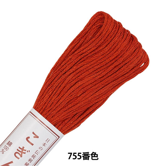 Fil de broderie "Kogin Thread 755 Color" Olympus Olim Pass