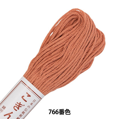 Embroidery thread "Kogin thread 766 color" Olympus