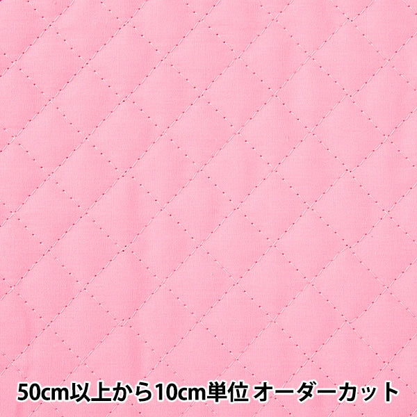 [From quantity 5] Fabric 『SheetingQuilting 51 pink "