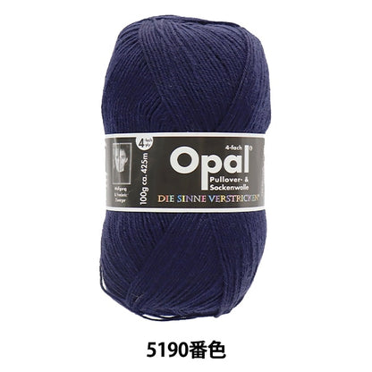 Sockyan Wool "Uni (uni) 4-cappy 5190 color" ópal