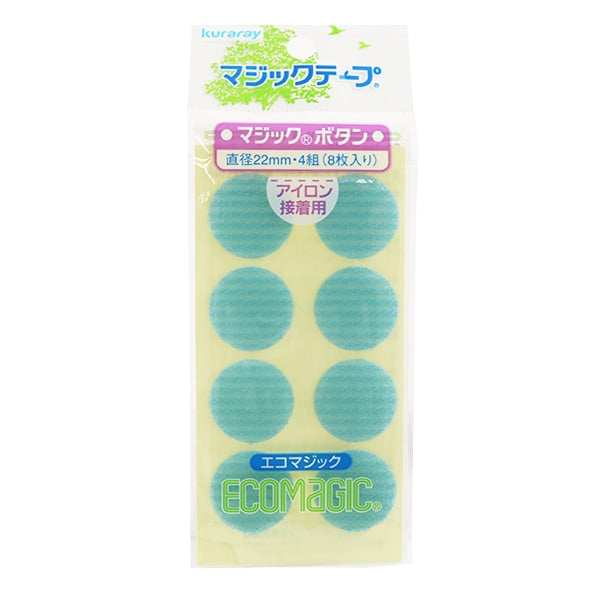 VELCRO "Kuraray (Kurare) Tipo redondo ecológico con azul adhesivo azul M10FPN" Kiyohara Kiyohara