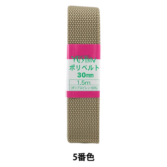 Kunsthandwerk "Polybelt 30 mm 1,5 m Pack P-PP16-30-5" Yushin