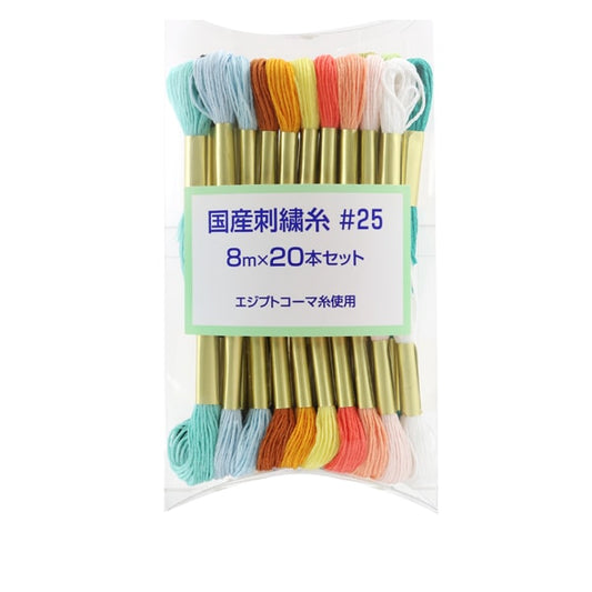 Тема вышивки "Threade#25 20 Sets B Pastel"