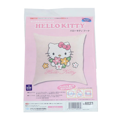 刺绣套件“ Sanrio角色系列十字迹hello Kitty Bouquet No.6023” Olympus orimpass