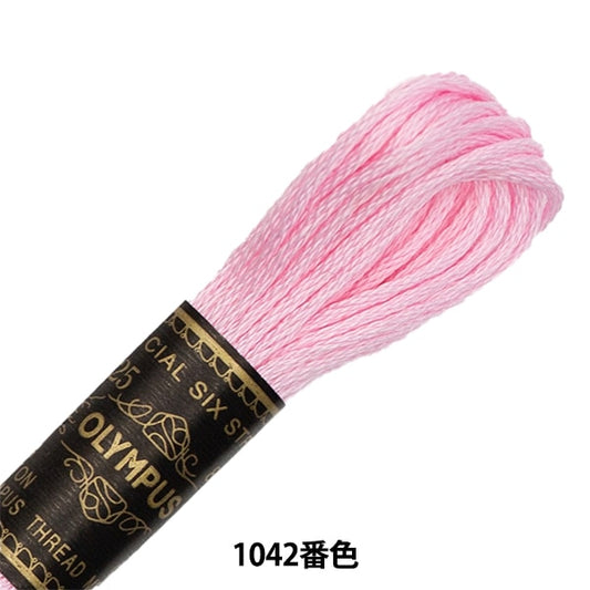 خيط التطريز "خيط التطريز أوليمبوس 25 اللون 1042" Olympus