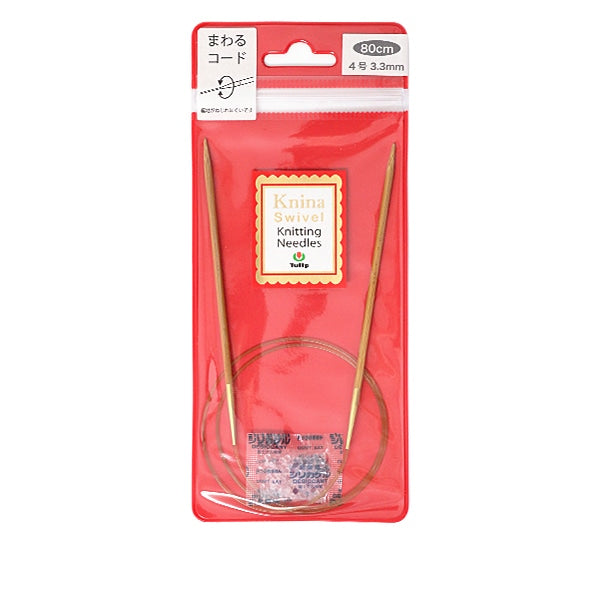 Ferri da maglia "Knina Giveling Himtting NeedlesAghi circolari 80 cm 4] Tulip Tulip
