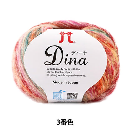 Fall and winterYarn "DINA (Dina) 3rd color" Hamanaka