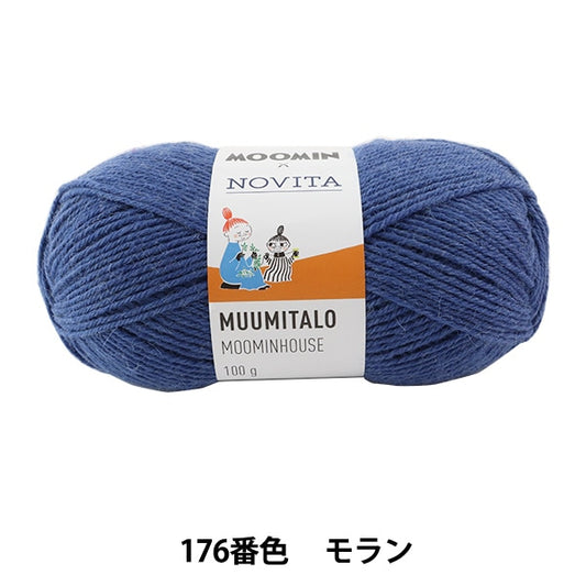 Fall and winterYarn "MOOMIN x NOVITA MOOMINHOUSE 176 No. Moran" novita Novita