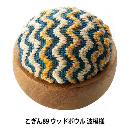 자수키트 "Kogin 89 Wood Bowl Wave Pattern" Olympus