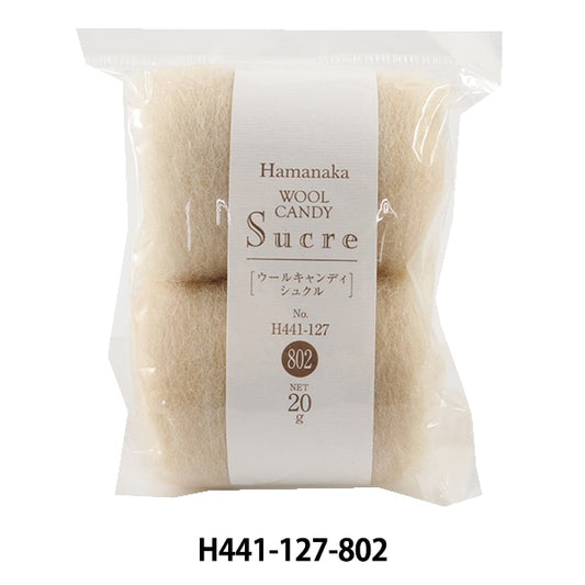 Wolle gefühlt "Wolle Süßigkeiten Shukuru Natural Blend H441-127-802" Hamanaka