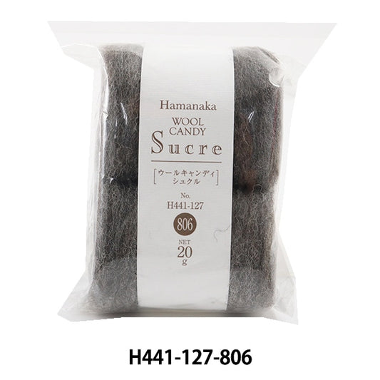 Laine Felt "Wool Candy schkul Natural Blend H441-127-806" Hamanaka Hamanaka