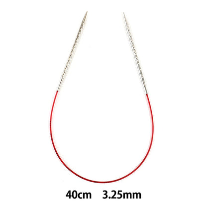 إبر الحياكة 『 رواية إضافية 』 إبرة دائرية إبرة مقاس 40 سم مقاس 3.25 مم إضافي