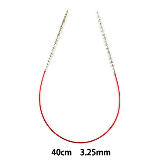 إبر الحياكة 『 رواية إضافية 』 إبرة دائرية إبرة مقاس 40 سم مقاس 3.25 مم إضافي