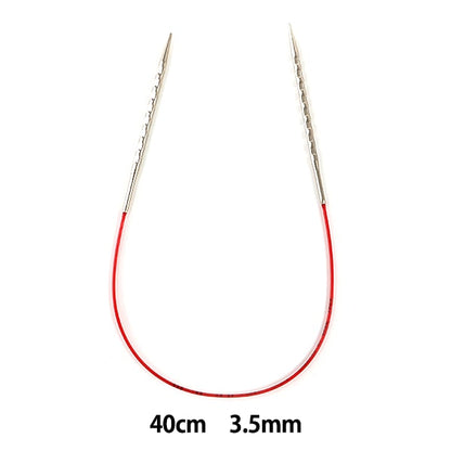 إبر الحياكة 『 رواية إضافية 』 إبرة دائرية إبرة مقاس 40 سم مقاس 3.5 مم إضافي