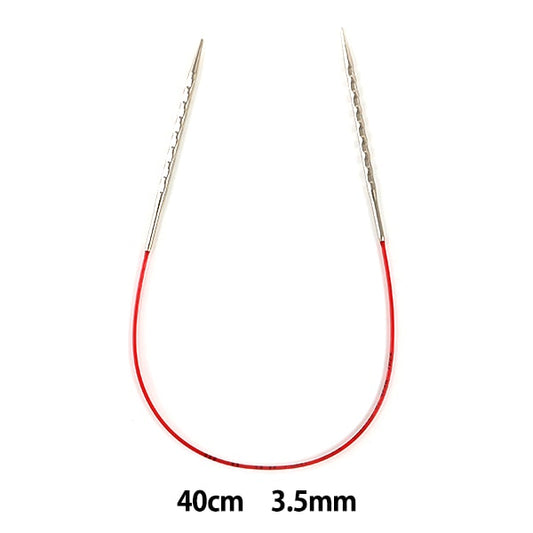 إبر الحياكة 『 رواية إضافية 』 إبرة دائرية إبرة مقاس 40 سم مقاس 3.5 مم إضافي