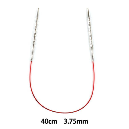 إبر الحياكة 『 رواية إضافية 』 إبرة دائرية إبرة مقاس 40 سم مقاس 3.75 مم إضافي