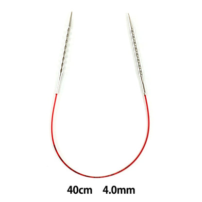 إبر الحياكة 『 رواية إضافية 』 إبرة دائرية مقاس الإبرة 40 سم 4.0 مم إضافي