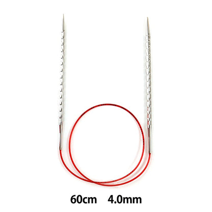 إبر الحياكة 『 رواية إضافية 』 إبرة دائرية مقاس الإبرة 60 سم 4.0 ملم إضافي